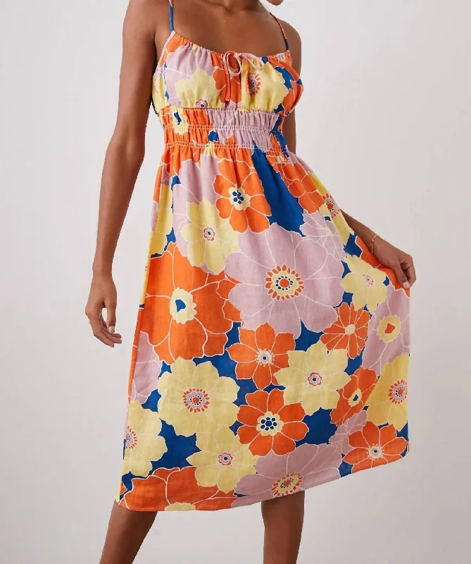 Women's Athletic Garments Octavia Dress In Flower Power