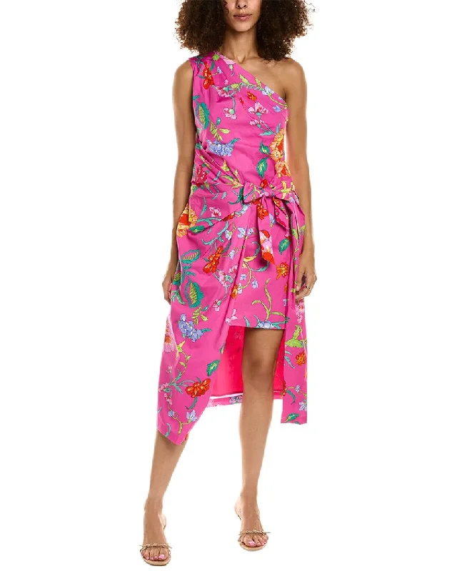 Women's Trendy Attire Natori Junko Printed Poplin Dress