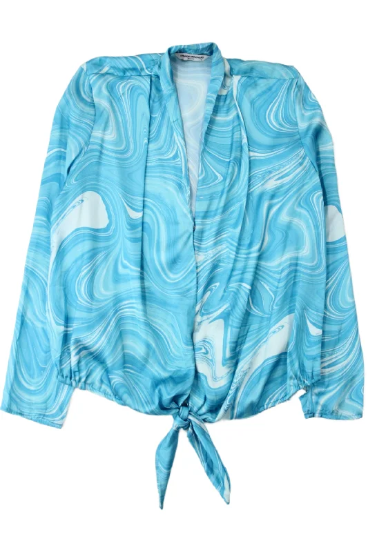 Chic And Comfortable Amanda Uprichard - Swirl Print Top