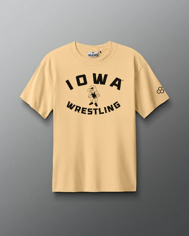 Best Online Women's Boutiques Iowa Wrestling Throwback Heavyweight T-Shirt