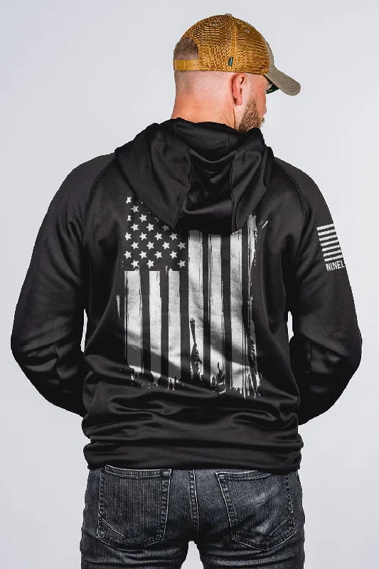 Fashion Forward Raglan Tailgater Hoodie - America