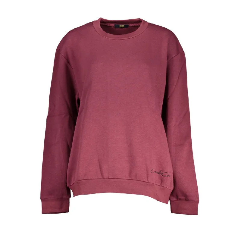 Formal Garments For Women Cavalli Class Elegant Fleece Crew Neck Women's Sweatshirt