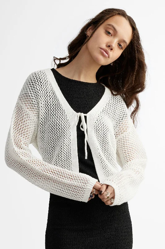 Plus Size Women Wear Cardigan en crochet - Femme