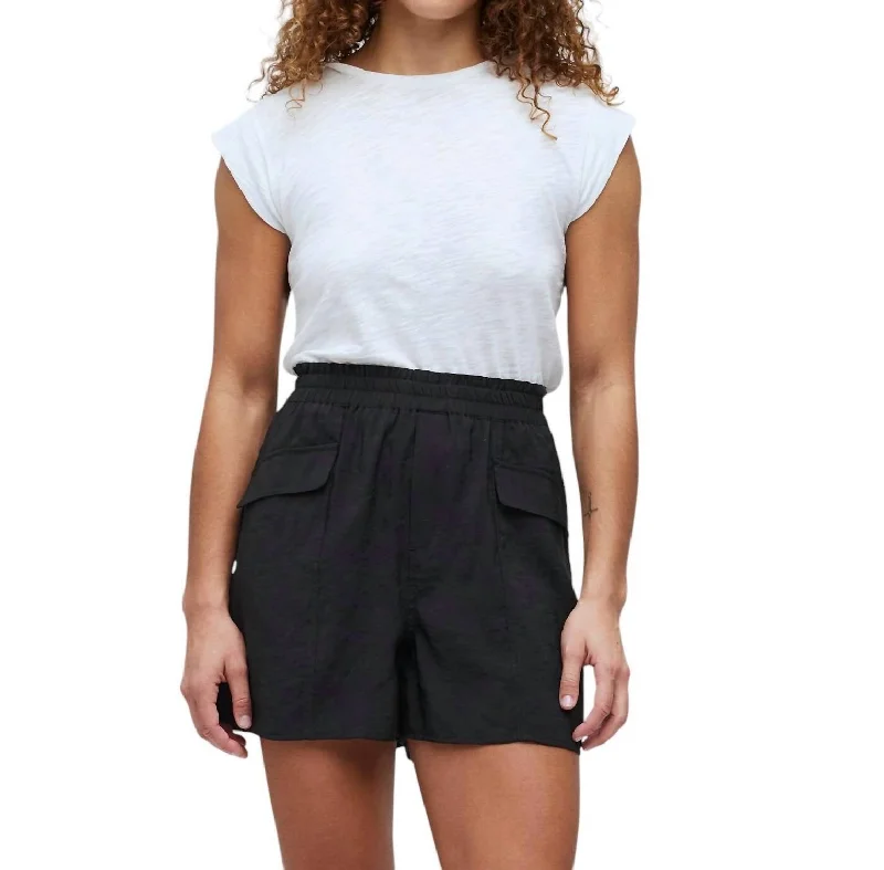 Affordable Women's Clothing Sale Online Bailey Pull On Cargo Shorts In Black