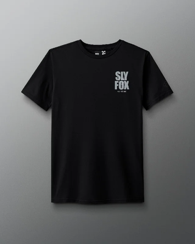 Online Boutiques Affordable Sly Fox Stacked Wordmark T-Shirt