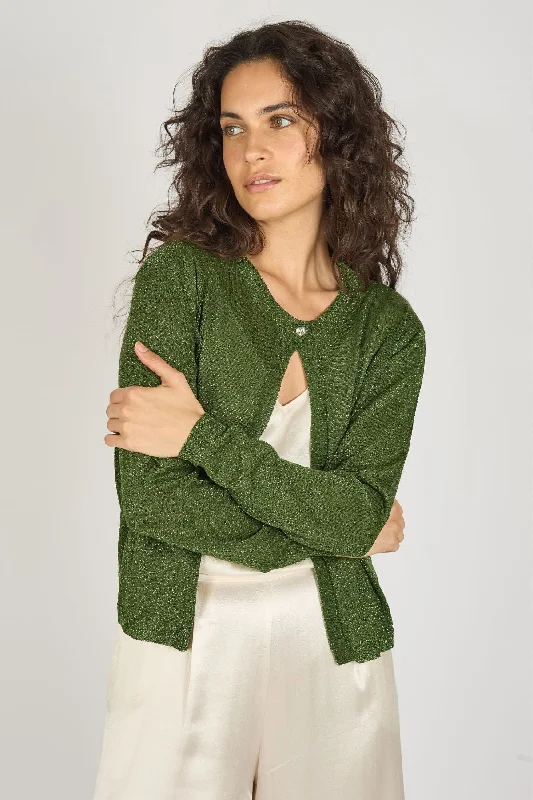 Sale Clearance Tuscan Hills Ava Cardigan in Green