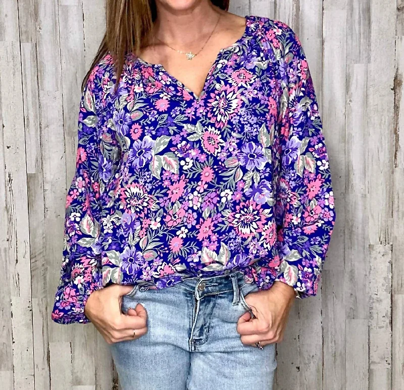 Outfits For Girls Sterling Long Sleeve Top In Purple