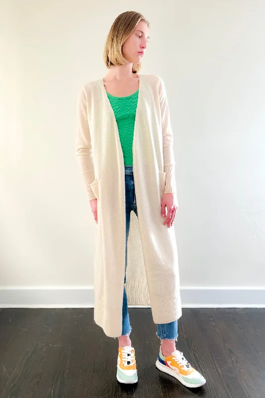 Comfortable Loungewear for Women Honolulu Long Cardigan - Cotton