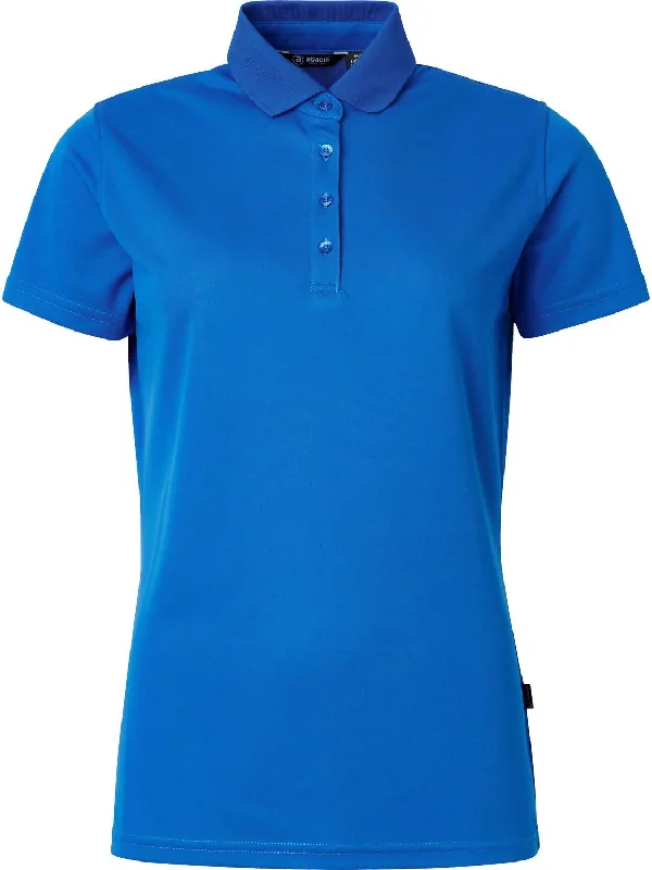 Women's Office Outfit Women Cray Short Sleeve Polo In Royal Blue