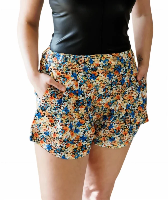 Exclusive Online Sale Full Bloom Short - Plus In Multi