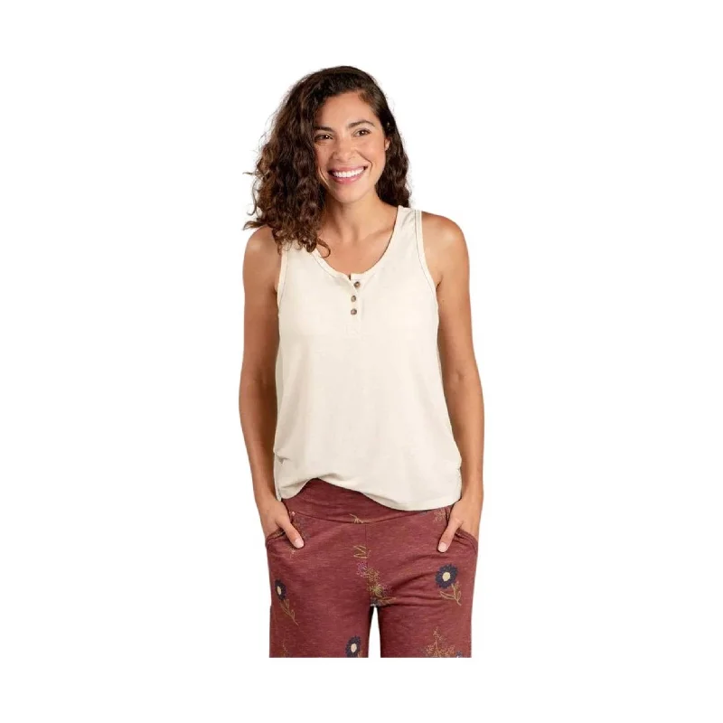 Women's Plus-Size Garments Toad & Co Women's Piru Henley Tank - Salt