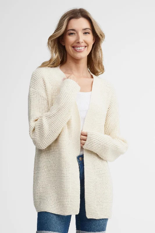 Clothing Brands Cardigan tricot gaufré - Femme