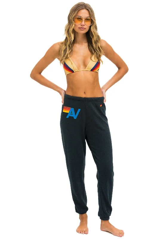 Women's Tailored Outfit Pants Logo Stitch Sw Wsplst Charcoal