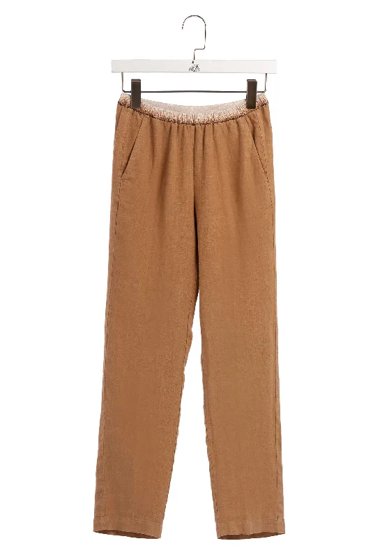 Women's Apparel Pants Pirouette Linen 25-Cappuccino