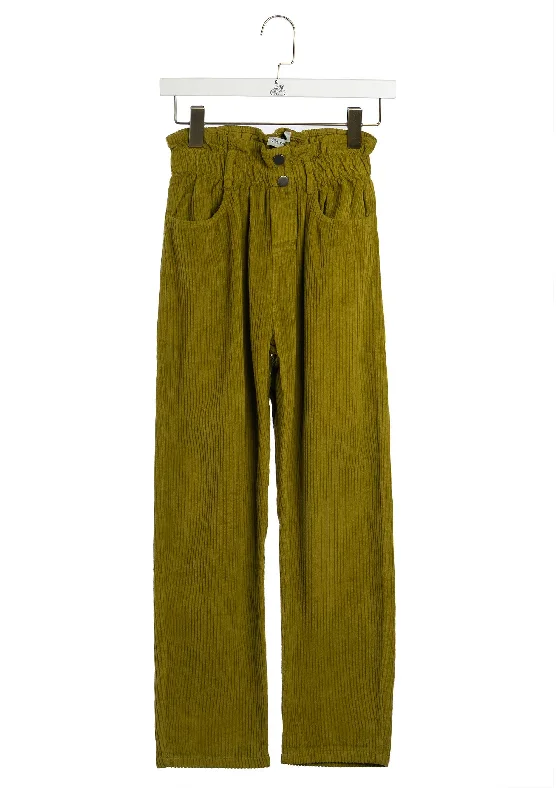 Women's Casual Attire Pants 6802v Olive