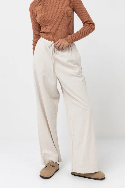 Women's Classic Outfit Classic Drawstring Pant Oat