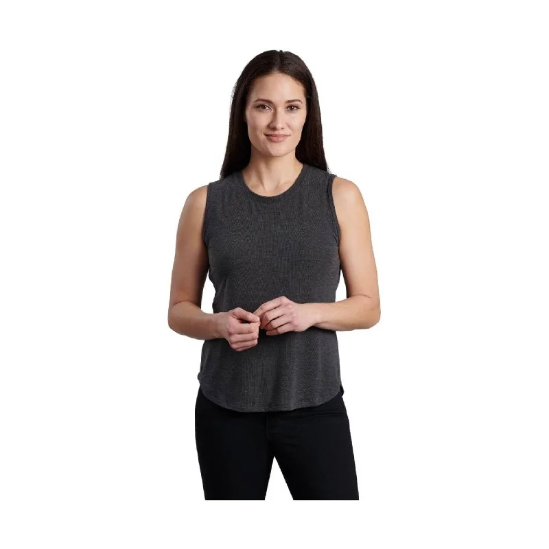 Women's Comfortable Lounge Garments Kuhl Women's Konstance Tank - Black - ONLINE STORE CREDIT/EXCHANGE ONLY