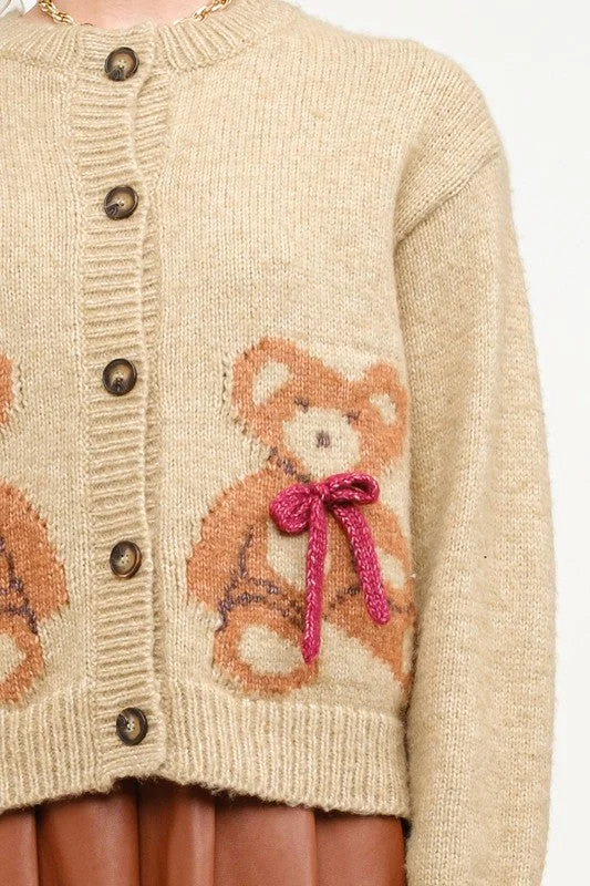 New Arrival Discount Teddy Bear Cardigan