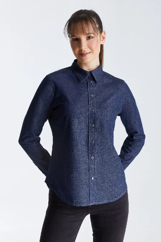 Glamorous Evening Wear Scarlett Long Sleeve Shirt Raw