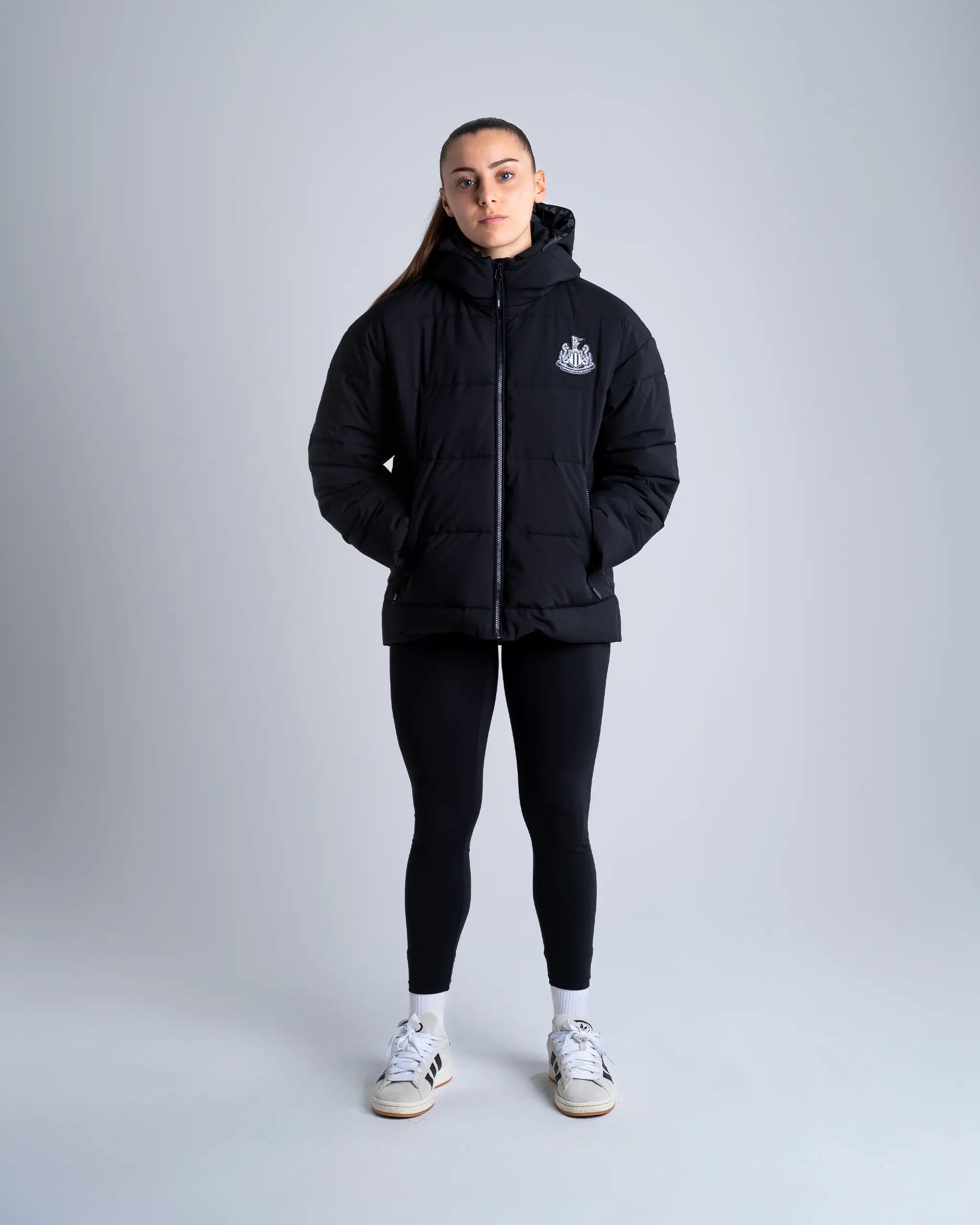 End of Season Sale Newcastle United Women's Black Padded Jacket