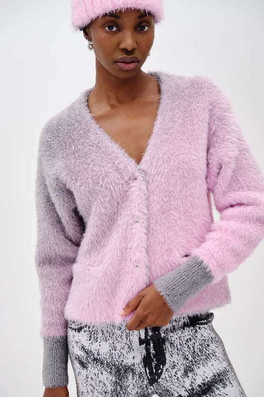 Luxury Fashion OZZY FAUX FUR OVERSIZED CARDIGAN