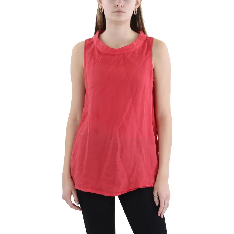 Women's Stylish Outdoor Outfit Womens Tunic Slub Tunic Top