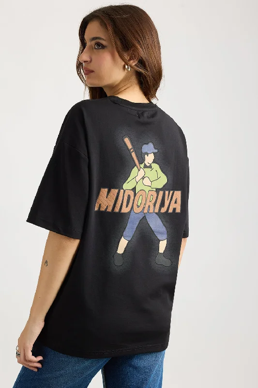 Online Boutiques Black Ninja T-Shirt