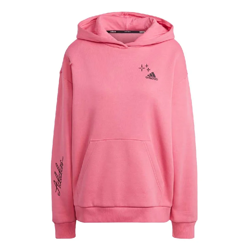 Season Sale adidas - Women's Scribble Embroidery Fleece Hoodie (IA3162)