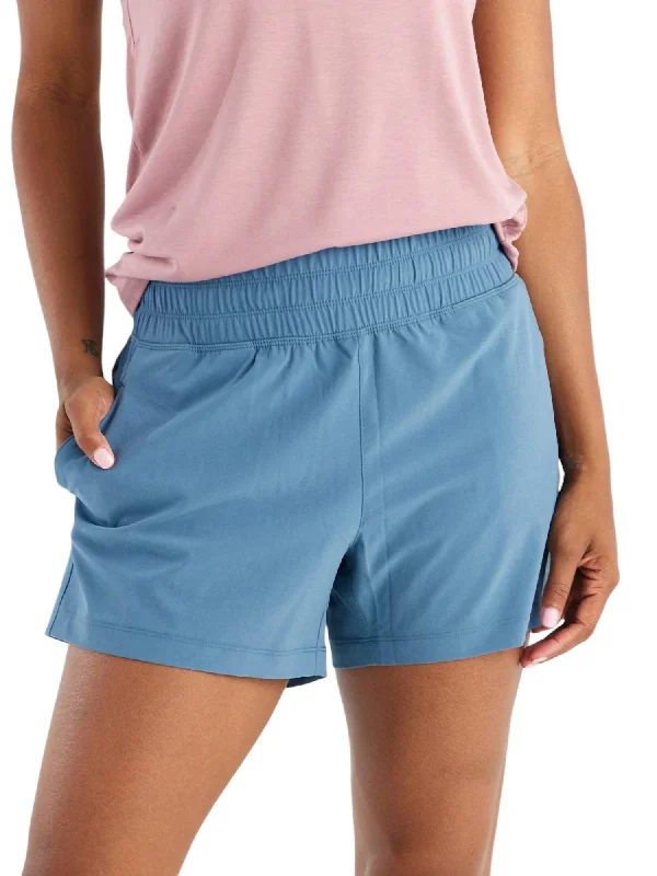 Seasonal Sale Pull-On Breeze Short In Pacific Blue