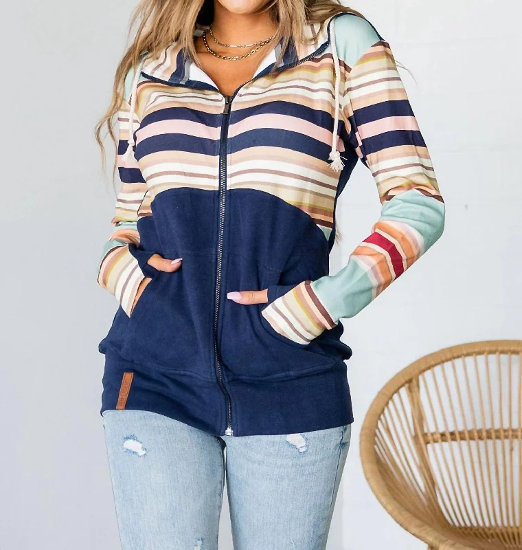 Women's Relaxed Outfit Fullzip Sweatshirt In One Day At A Time