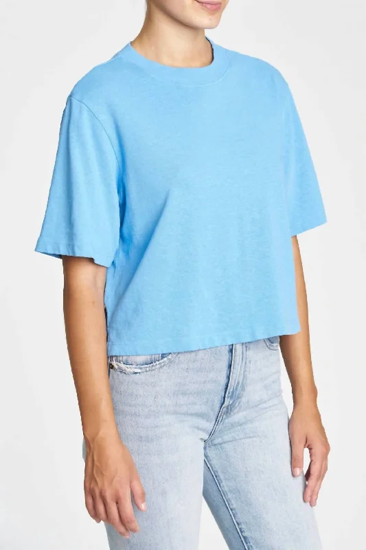 Women's Formal Wear Cody Short Sleeve Shirt In Malibu Blue