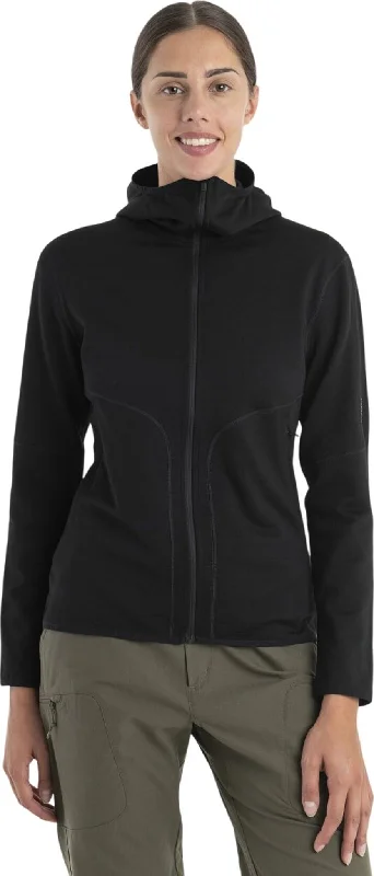 Women's Online Clothing Boutique Merino 560 RealFleece Elemental Long Sleeve Zip Hoodie - Women's|-|Chandail à capuchon avec glissière en mérinos 560 RealFleece Elemental - Femme