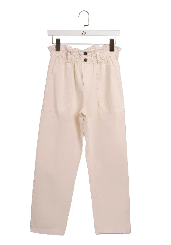 Women's Clothes And Garments Pants 61103 Cotor Cream