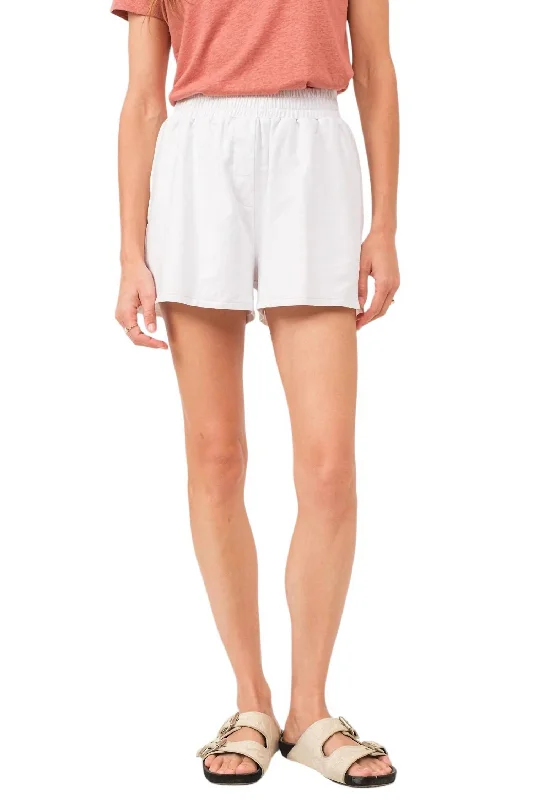 Clothes Woman Cheyna Sweat Shorts In White