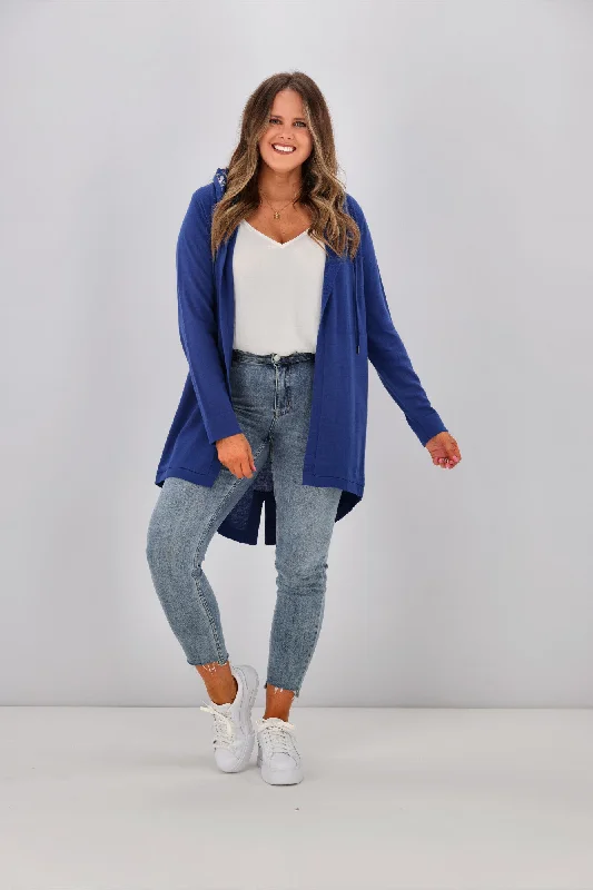 Outfits Ideas Shine On Label Big Dreams Merino Cardigan Atlantic Blue