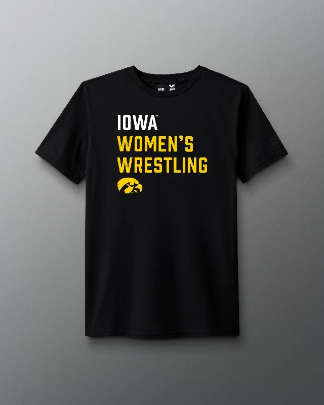 Clearance Sale Online Iowa Women's Wrestling Stacked T-Shirt