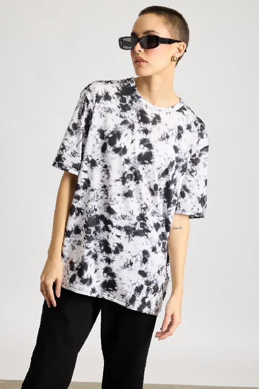 Earthy Tones Printed Women's T-Shirt - Draco Fusion