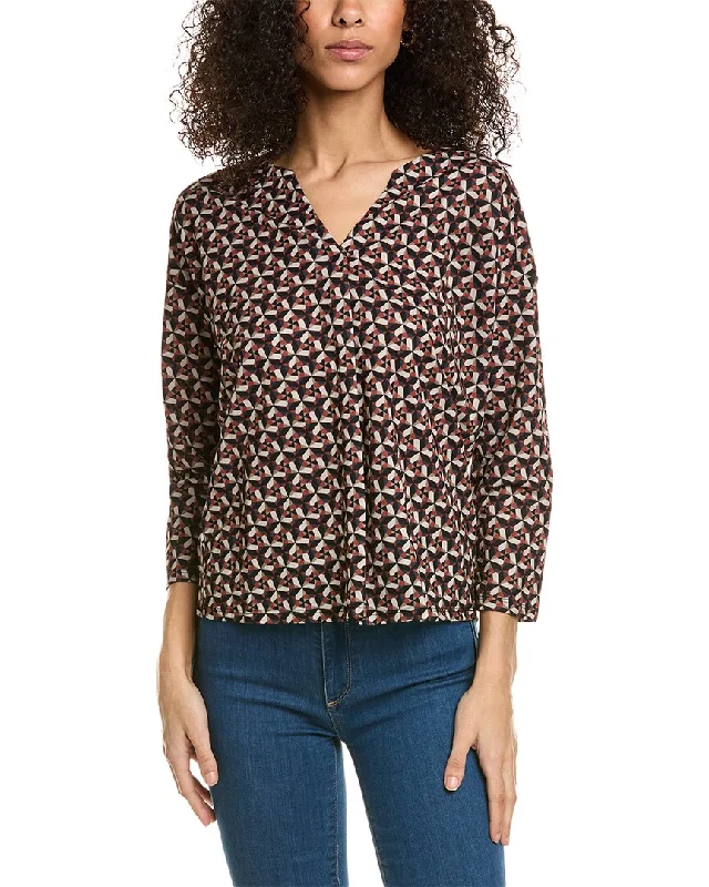 Save Big Bobeau Pleat Neck Top