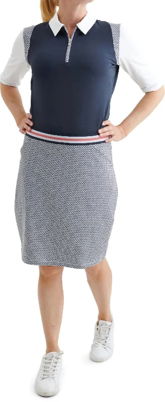 Sale Clothes Online Women Anne Skort In Navy/white