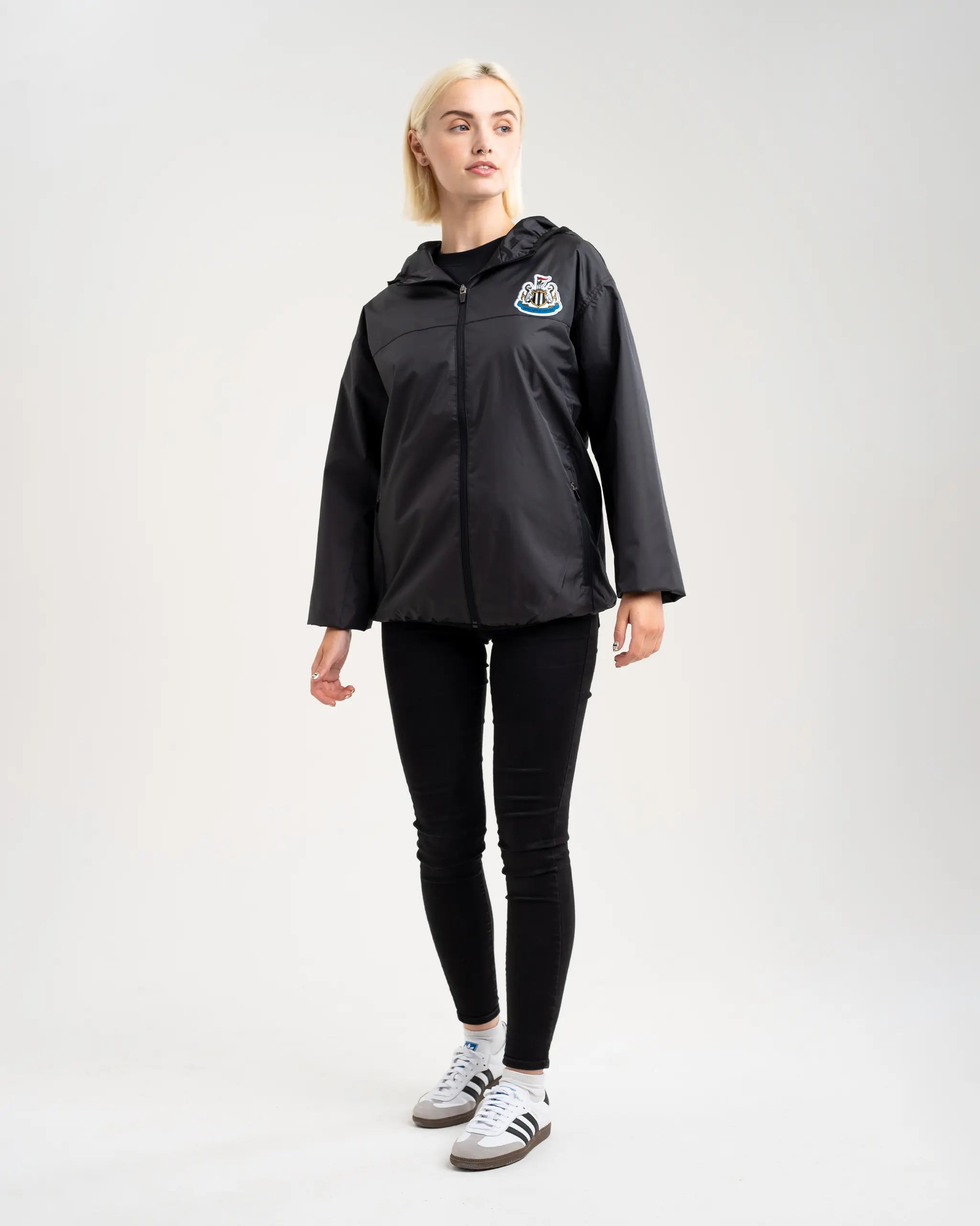 Exclusive Discount Newcastle United Women's Black Terrace Shower Jacket