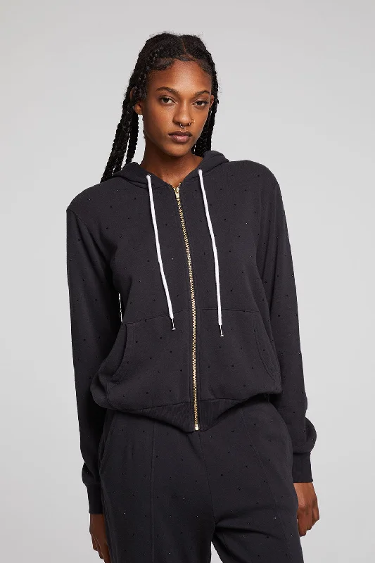 Clothing For Women Lex Licorice Zip Up Hoodie