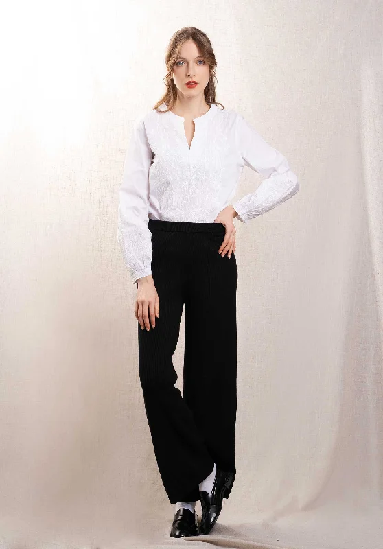 Formal Attire For Women Pants Pantalon Simon Black