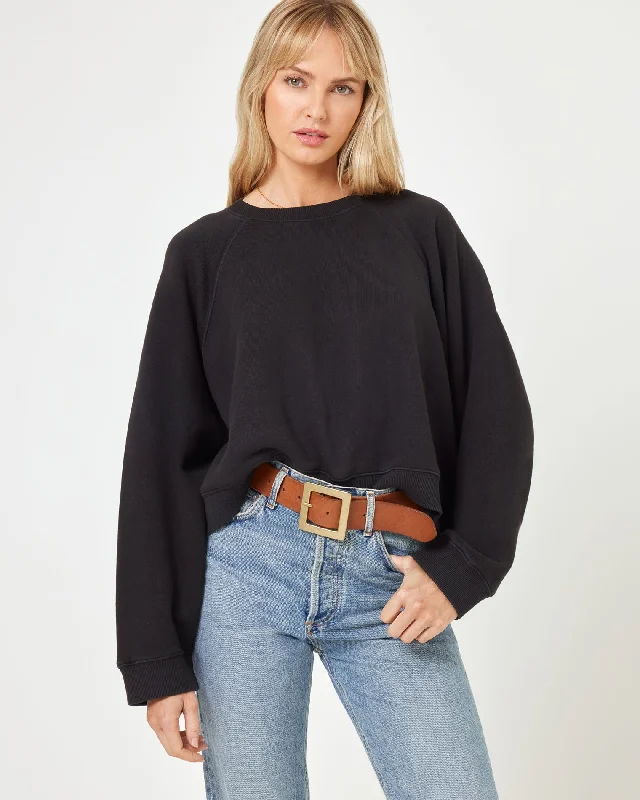 Trendy Street Style Clothing Vincent Pullover - Black