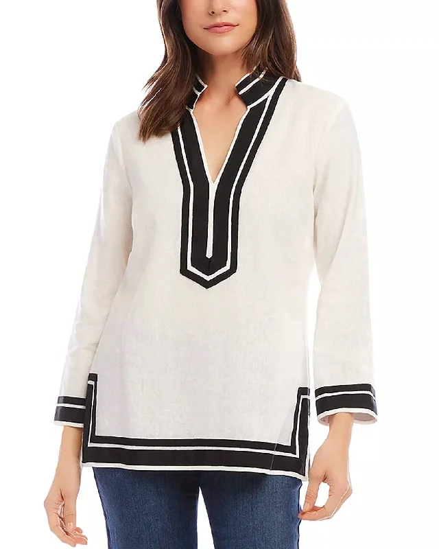 Women's Evening Garments St. Tropez Tunic In Off White