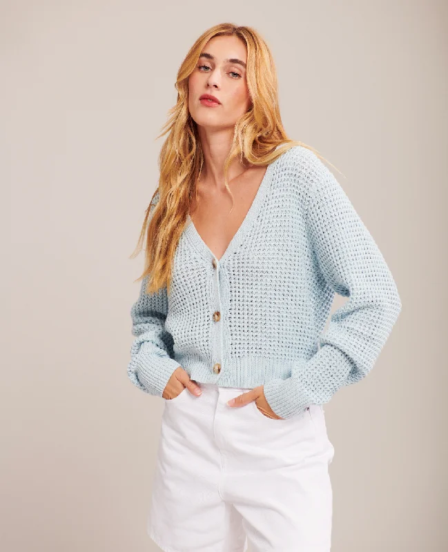 Women's Clothes Online Shopping Ollie Cardigan - Clear Water