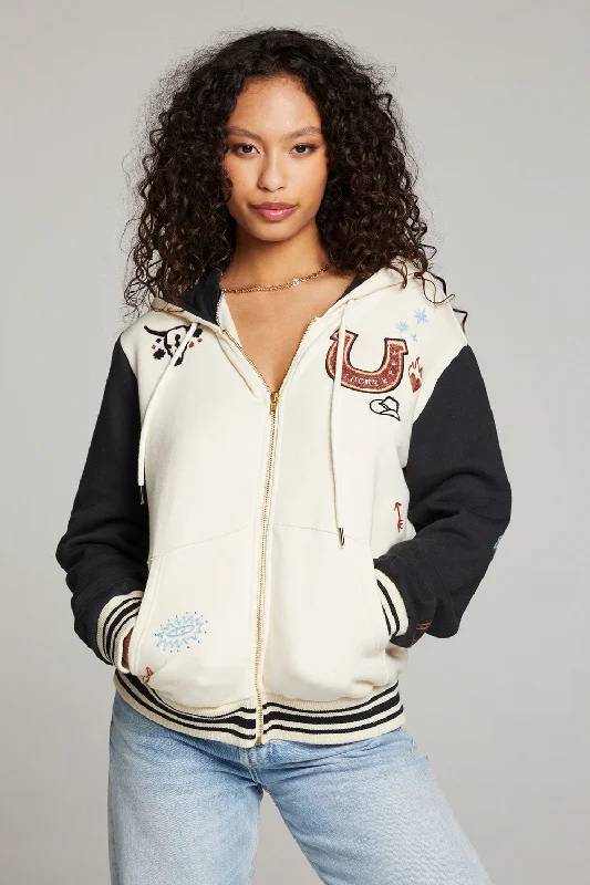 Clothing Store Lady Luck Zip Up Hoodie