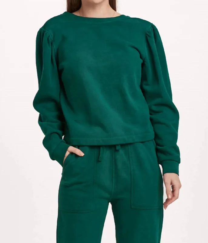 Women's Classic Outfit Raya Sweatshirt In Emerald