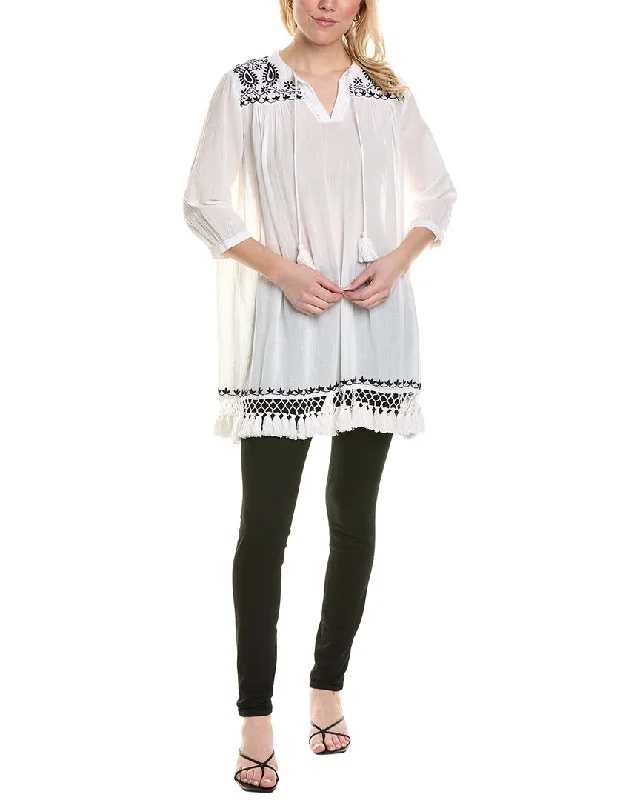 Women's Evening Wear Attire Roller Rabbit Lucknow Serafina Tunic