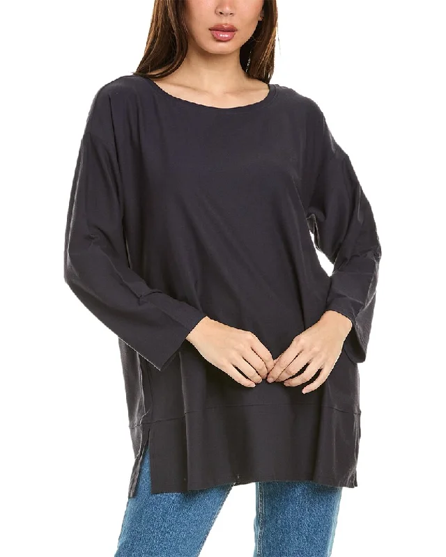 Women's Office Outfit EILEEN FISHER Ballet Neck Tunic