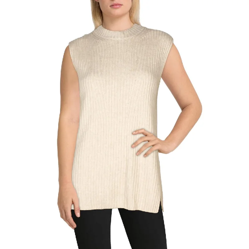 Women's Comfortable Lounge Outfit Womens Wool Blend Ribbed Tunic Top